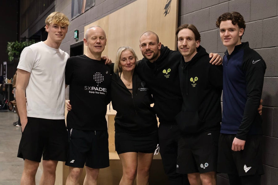 Padel Source at the BeLucky Padel Club tournament at Rocket Padel Beckton