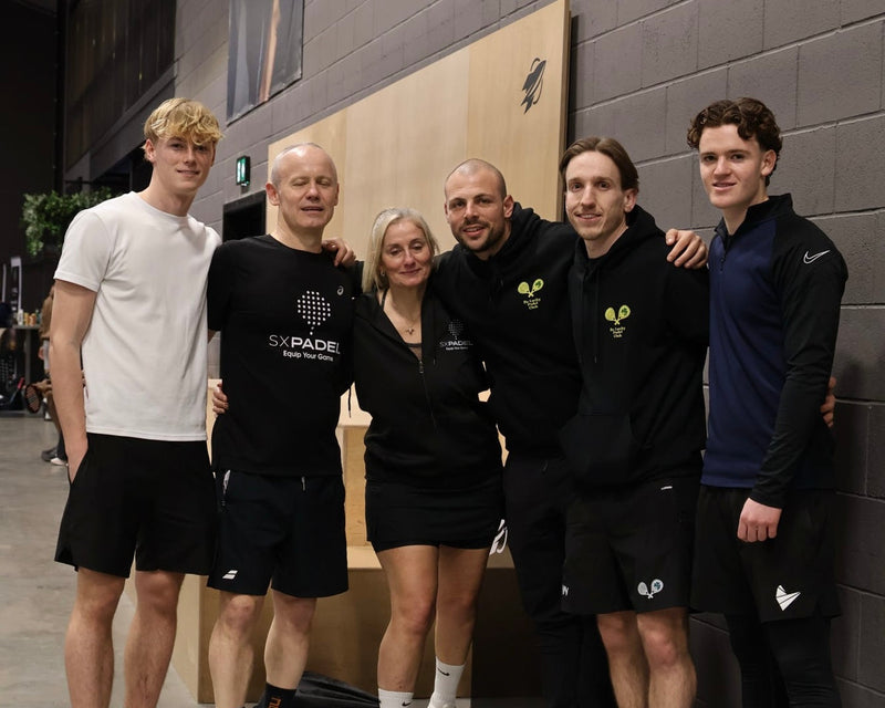 Padel Source at BeLuckyevent at Rocket Padel, beckton, with SX Padel